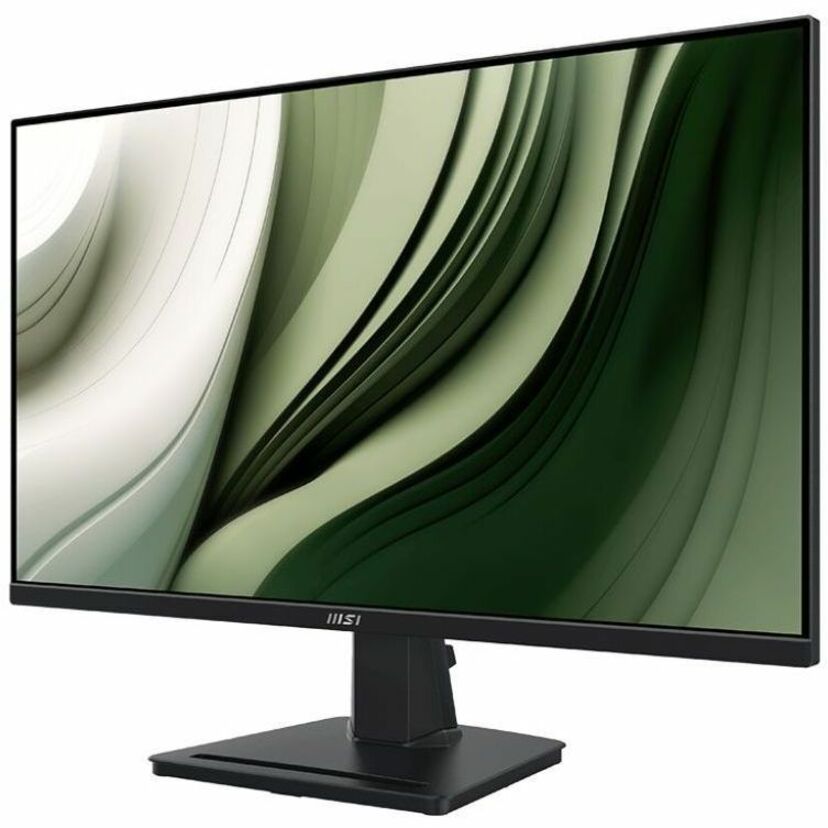 MSI PRO MP245G, 24-inch IPS 1920 x 1080 (FHD) Computer Monitor, 100Hz, Adaptive-Synch, EPEAT Silver, HDMI, DisplayPort, VESA Mountable, Tilt, Height Adjustable Speaker, 1ms, Black