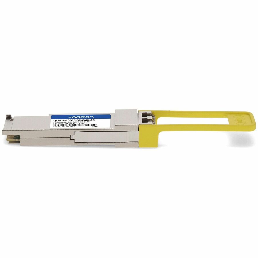 AddOn Cisco, Arista Networks & Juniper Networks Compatible TAA 100GBase-DR QSFP28 Single Lambda Transceiver (SMF, 1310nm, 500m, LC, DOM, with FEC)
