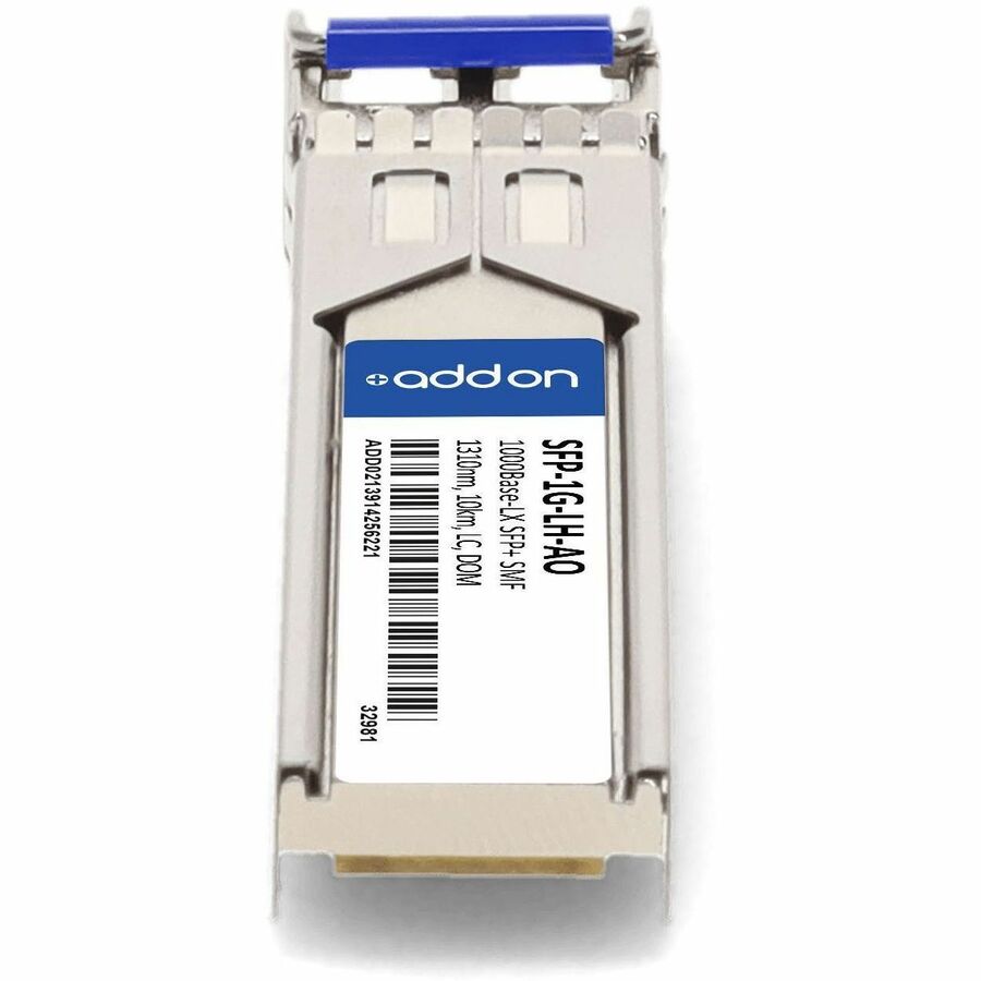 AddOn Cisco SFP-1G-LH Compatible 1000Base-LX (media interface) to 10G (host) adapting SFP+ Transceiver (SMF, 1310nm, 10km, LC)