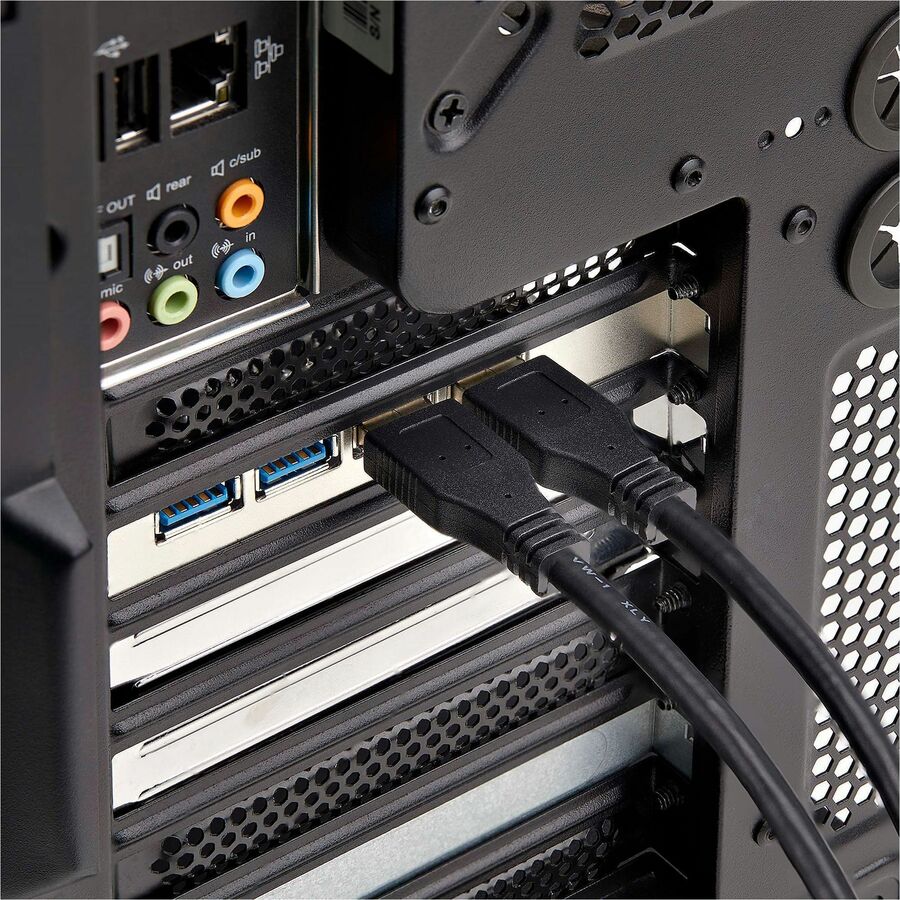 StarTech.com 4-Port USB PCIe Card, USB 3.2 5Gbps, PCI Express Expansion Card with 4x Independent USB Controllers, 4x USB-A Ports