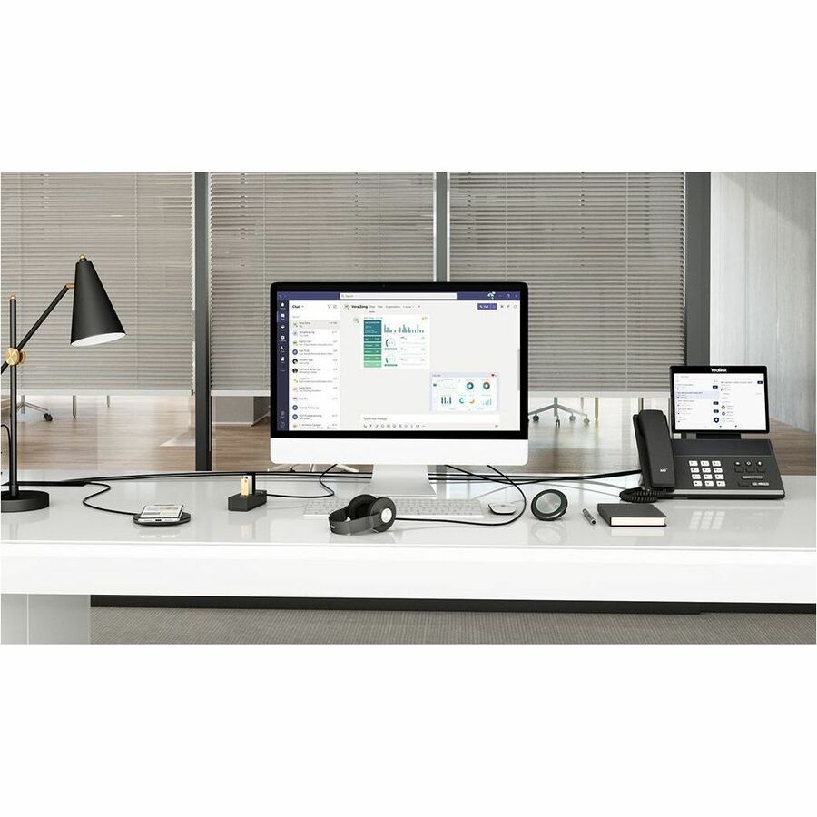 Yealink WH66 Headset Red 4" Screen 4 in 524.9 ft