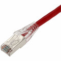 AddOn 4ft Red CAT 6A Shielded PVC Ethernet Cable Snagless Bubble Boot RJ-45 M/M