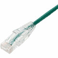 AddOn 75ft Green CAT 6 Slim PVC Ethernet Cable Snagless Clear-Claw RJ-45 M/M
