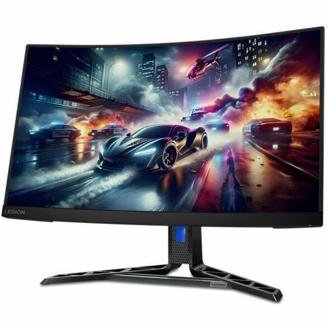 Lenovo R27qc-30 Monitor- 27" WLED Backlit VA 2560 x 1440 (QHD), Anti-Glare, AMD FreeSync, Raven Black, 1 Year Limited Parts and Labor