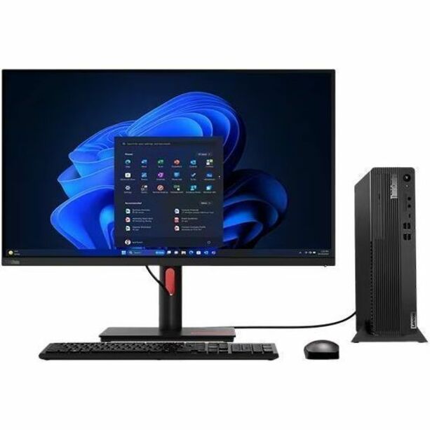 Lenovo ThinkCentre M75s Gen 5 12TA0016US Desktop Computer - AMD Ryzen 5 PRO 8600G - 32 GB - 512 GB SSD - Small Form Factor - Black