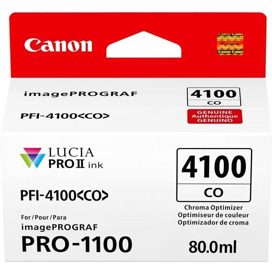 Canon Lucia PRO II PFI-4100 Original Inkjet Ink Cartridge - Chroma Optimizer - 1 / Pack