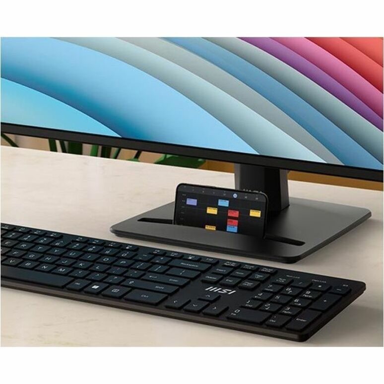 Pro MP271A E2 Flat Monitor; Matte Black; 27" Screen; IPS Panel; 1920x1080 FHD Resolution; Adaptive Sync; HDR Ready; non-Glare with Narrow Bezel; 120Hz Refresh Rate; Tilt Adjustable