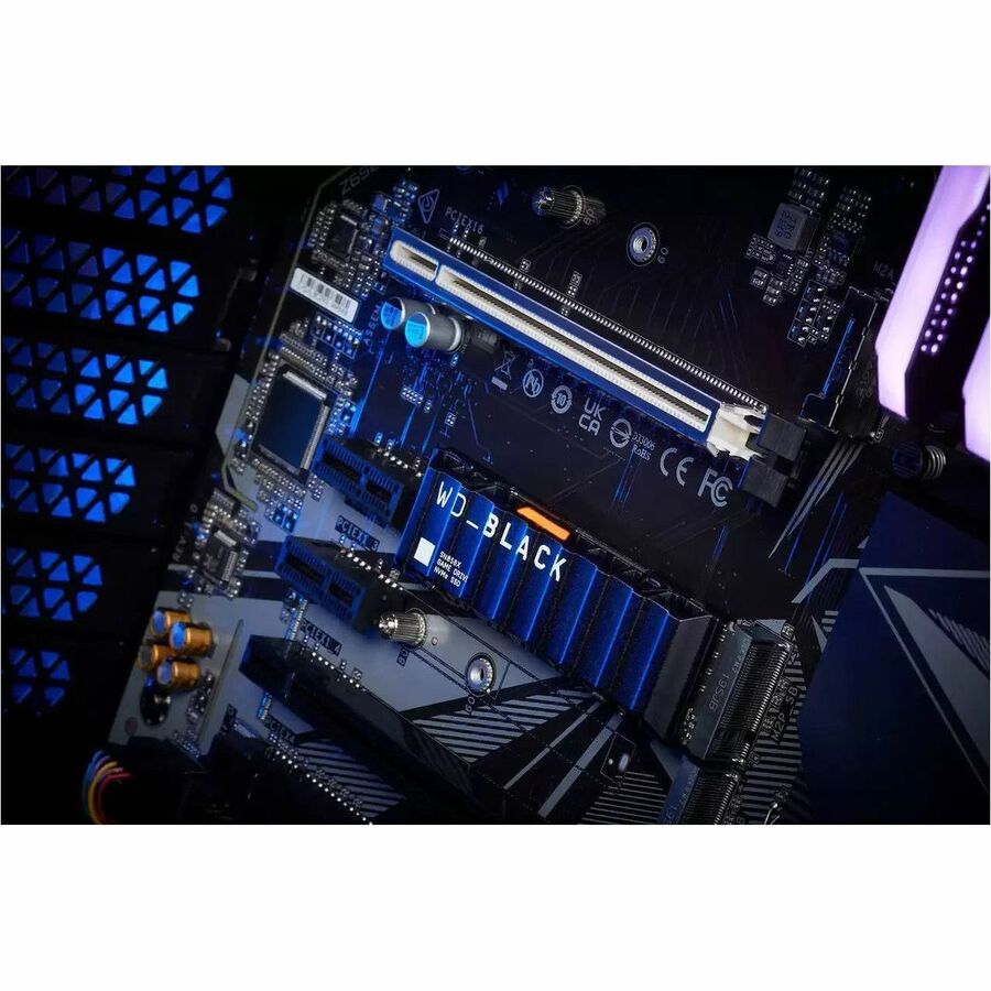 Western WD Black SN850X WDS100T2XHE-00BCA0 1 TB Solid State Drive - M.2 2280 Internal - PCI Express NVMe (PCI Express NVMe 4.0 x4)
