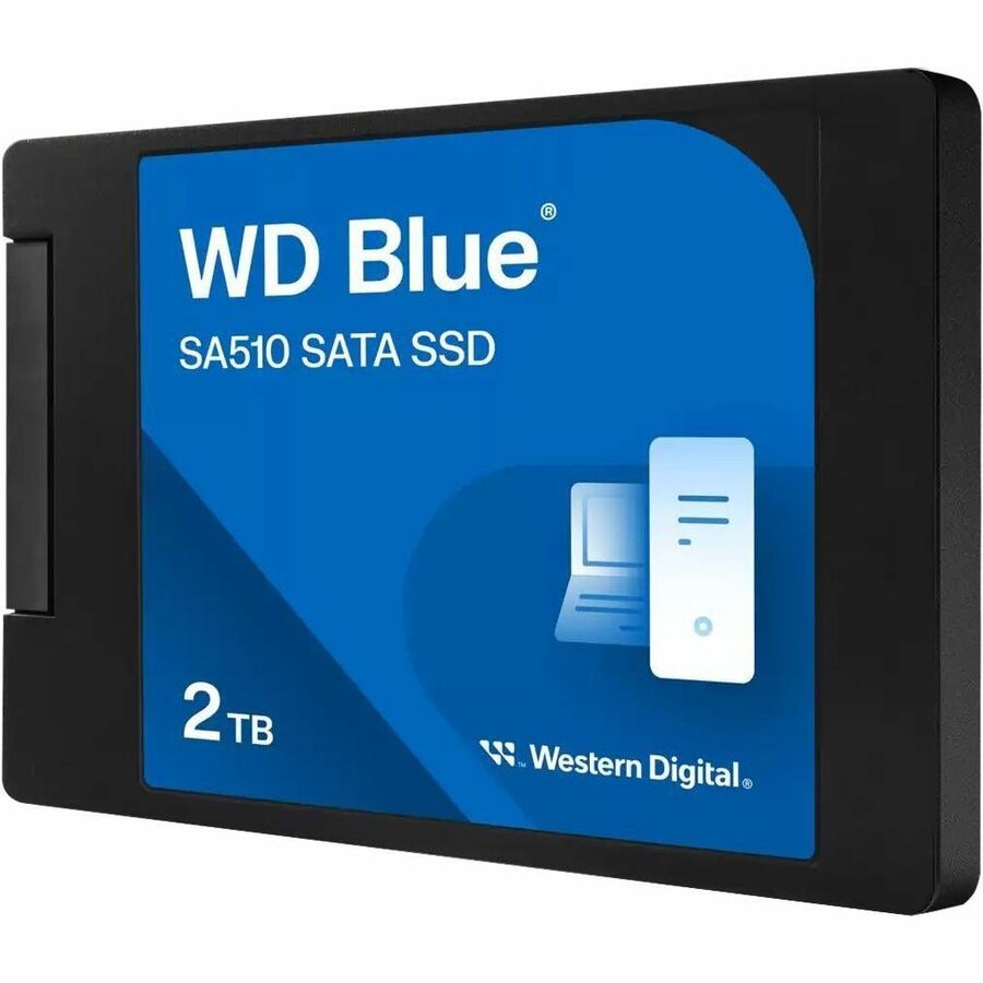 SANDISK WD Blue SA510 WDS200T3B0A-00C7K0 2 TB Solid State Drive - 2.5" Internal - SATA - 4TB, 3.9 in, 83000IOPS, 2TB