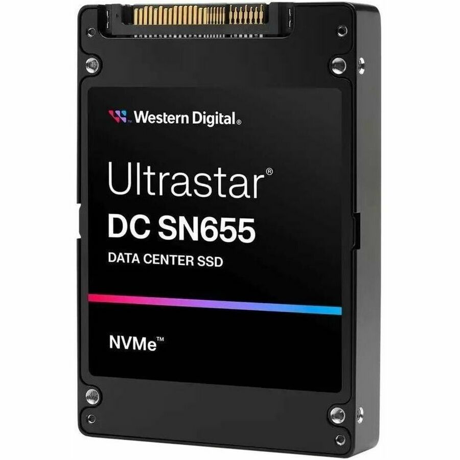 SANDISK Western Digital Ultrastar DC SN655 WUS5EC0C1ESP7Y4 61.44 TB Solid State Drive - U.3 15 mm Internal - PCI Express NVMe (PCI Express NVMe 4.0) - Read Intensive, 0TS2512, 4 in, 61.44TB