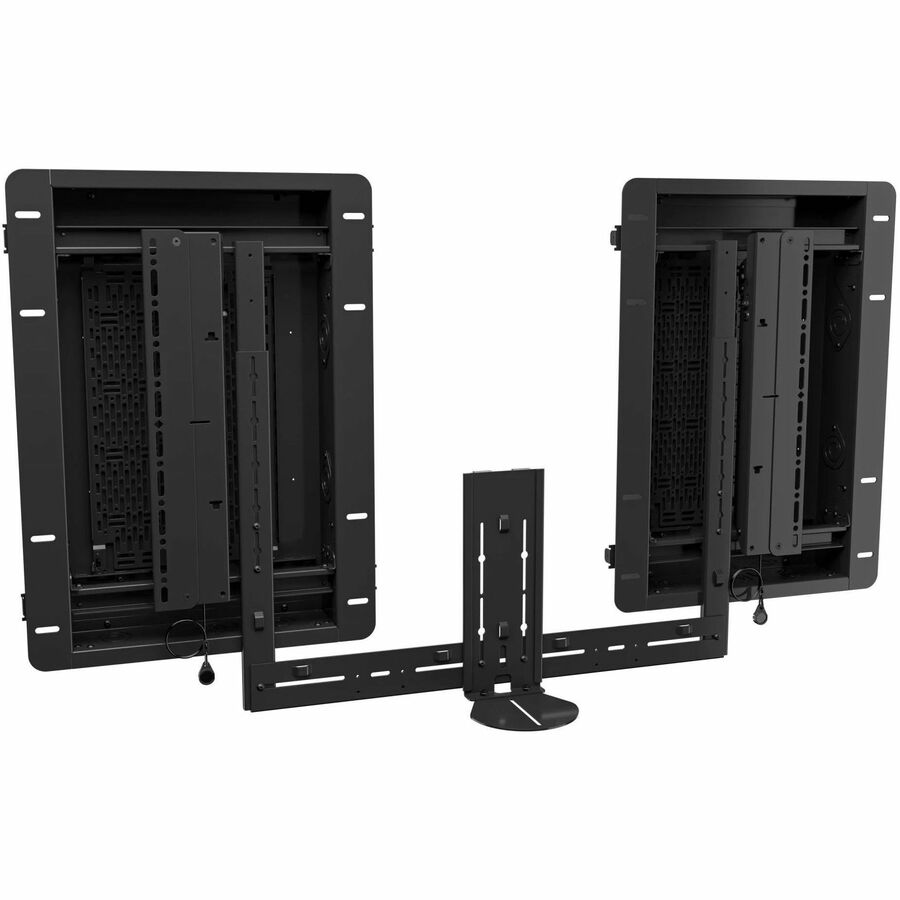 Chief FP IN-WALL MOUNT CAMERA SHELF, 15 lb, Black, Cable Management, FPIWMA100