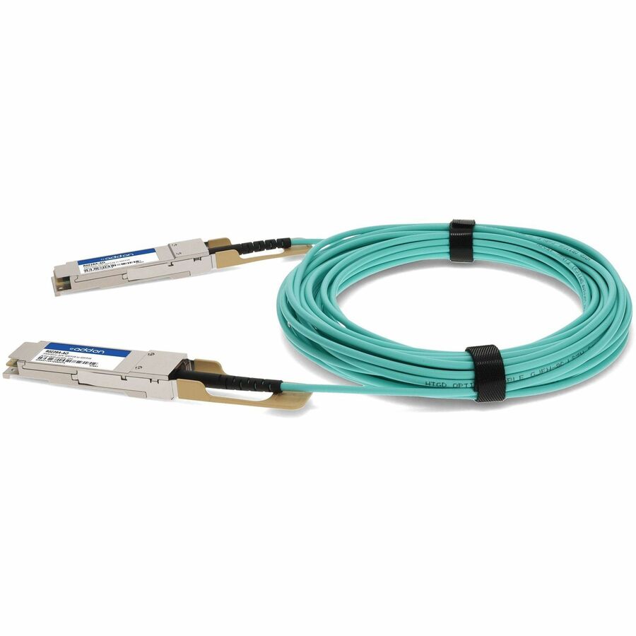 AddOn Aruba Networks R0Z28A Compatible TAA Compliant 100GBase-AOC QSFP28 Active Optical Cable (850nm, MMF, 15m)