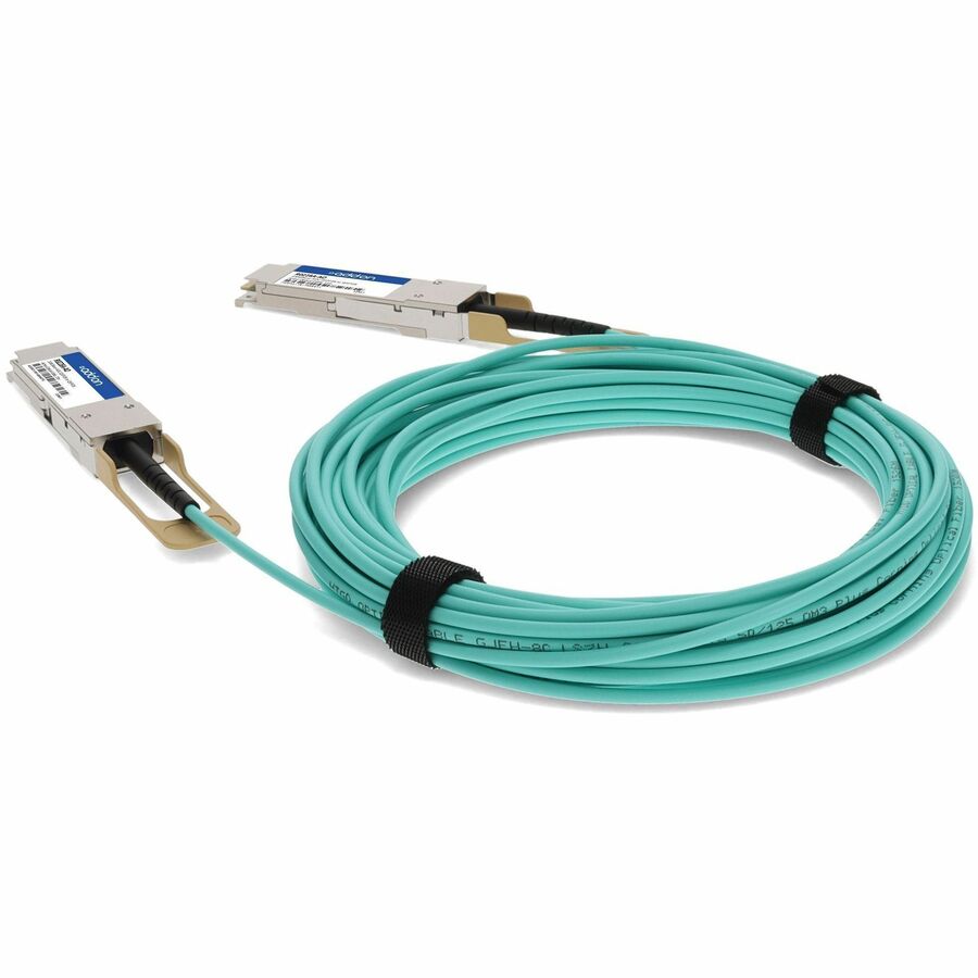 AddOn Aruba Networks R0Z28A Compatible TAA Compliant 100GBase-AOC QSFP28 Active Optical Cable (850nm, MMF, 15m)