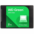 WD Green 2.5" SATA SSD 2TB - For use in laptop and desktop computers, a WD Green SSDs offers high performance and reliability to boost your daily computing activities.
