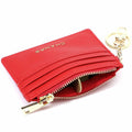Champs LB-908-RED, Iconic Collection - Rfid Blocking Keychain Cardholder, 3.53 oz, LB908RED