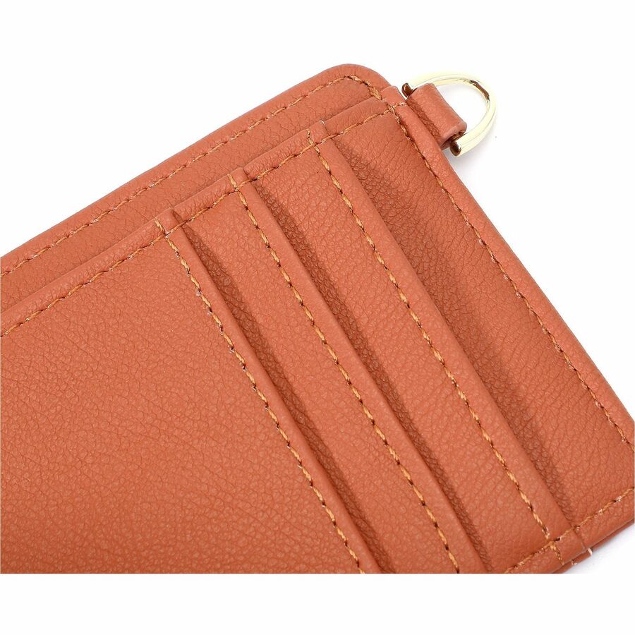 Champs LB-909-TAN, Iconic Collection - Rfid Blocking Slim Cardholder, 3.53 oz, Beige, LB909TAN