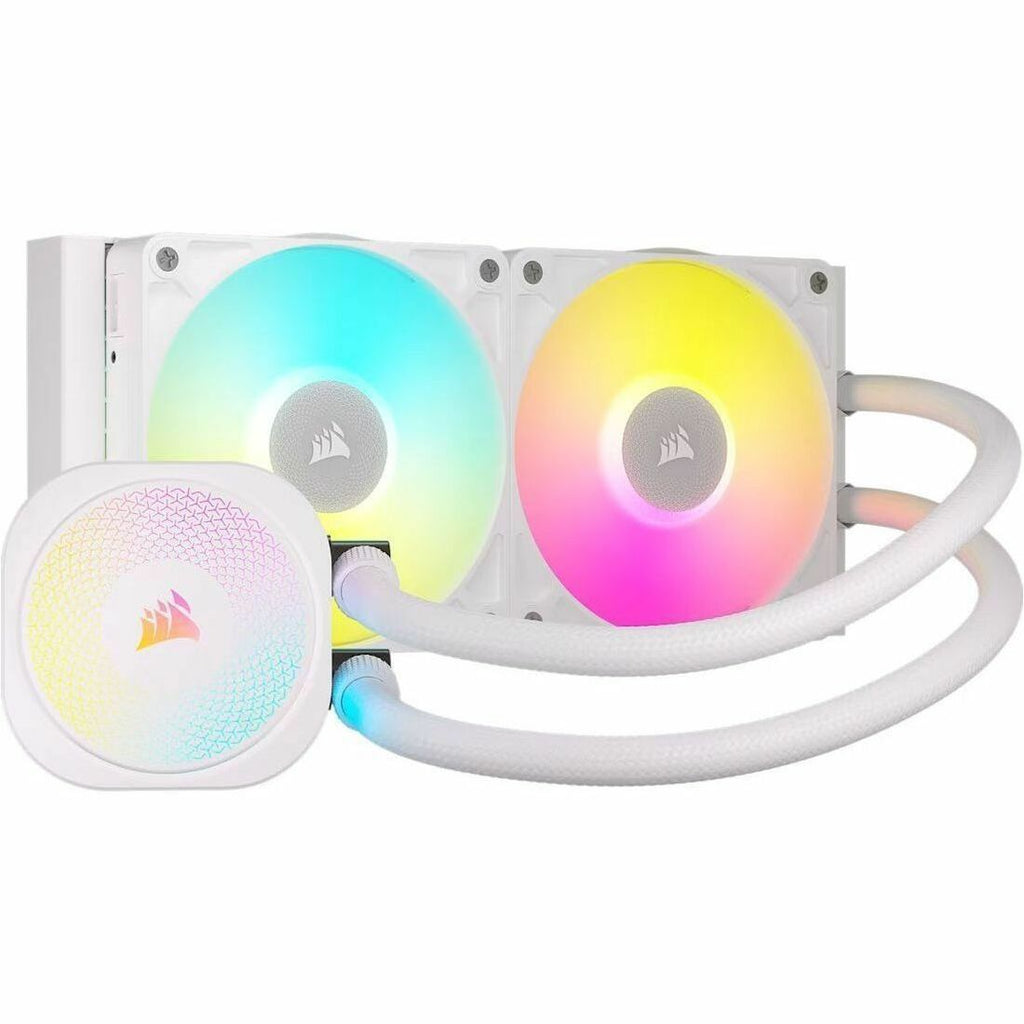 Corsair iCUE LINK TITAN 240 RX RGB AIO Liquid CPU Cooler - White