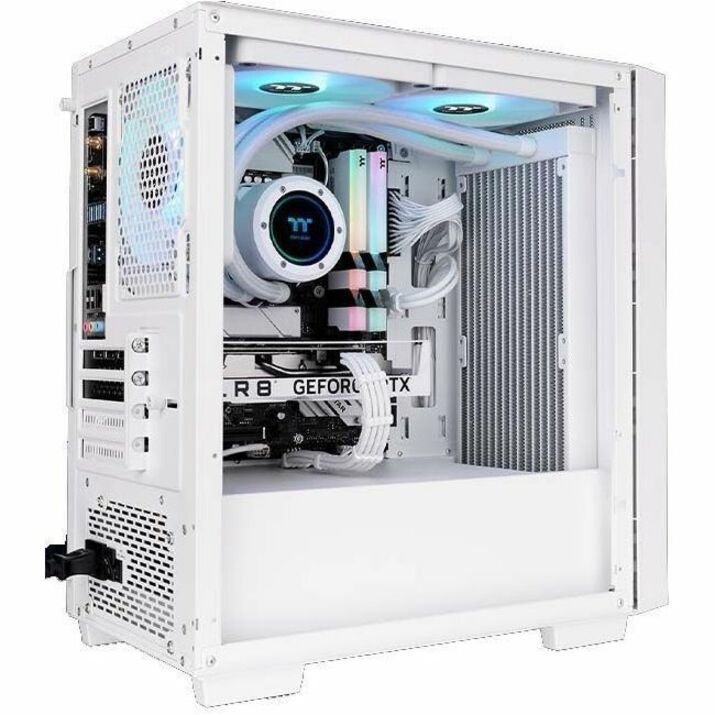 Thermaltake Versa H16 TG ARGB Snow Micro Tower Chassis
