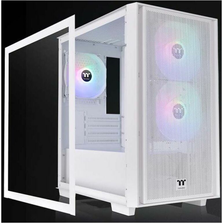 Thermaltake Versa H16 TG ARGB Snow Micro Tower Chassis