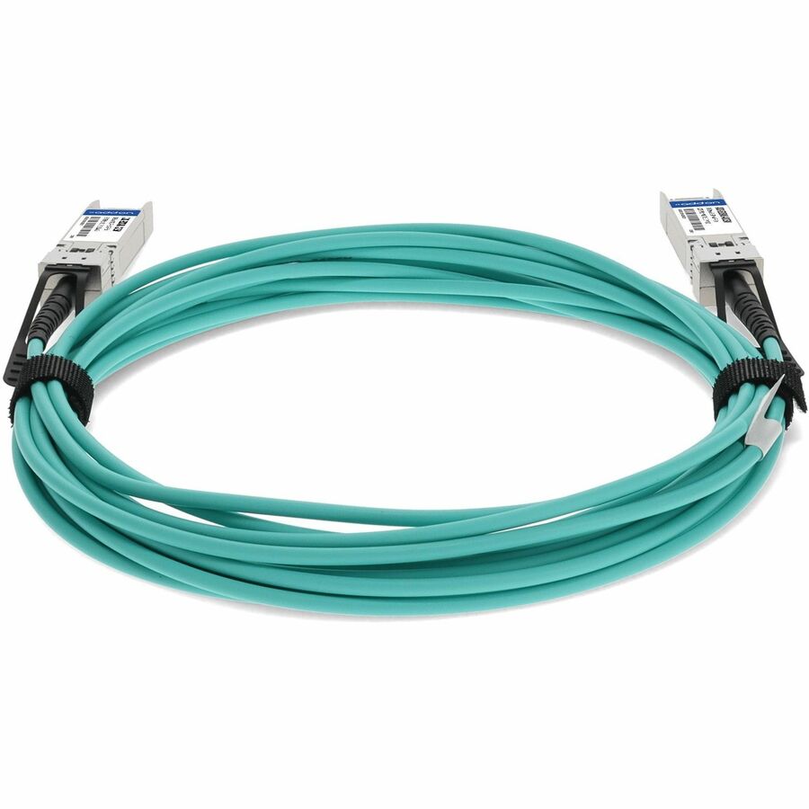 AddOn Extreme Networks to Multiple OEM Compatible TAA 10GBase-AOC SFP+ to SFP+ Direct Attach Cable (850nm, MMF, 5m)