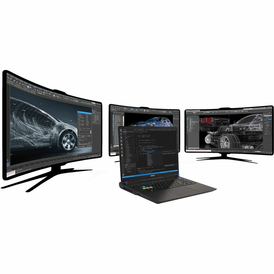 MSI Vector 16 HX A14V Vector 16 HX A14VHG-692US 16" Gaming Notebook - QHD+ - Intel Core i9 14th Gen i9-14900HX - 32 GB - 1 TB SSD - Cosmo Gray