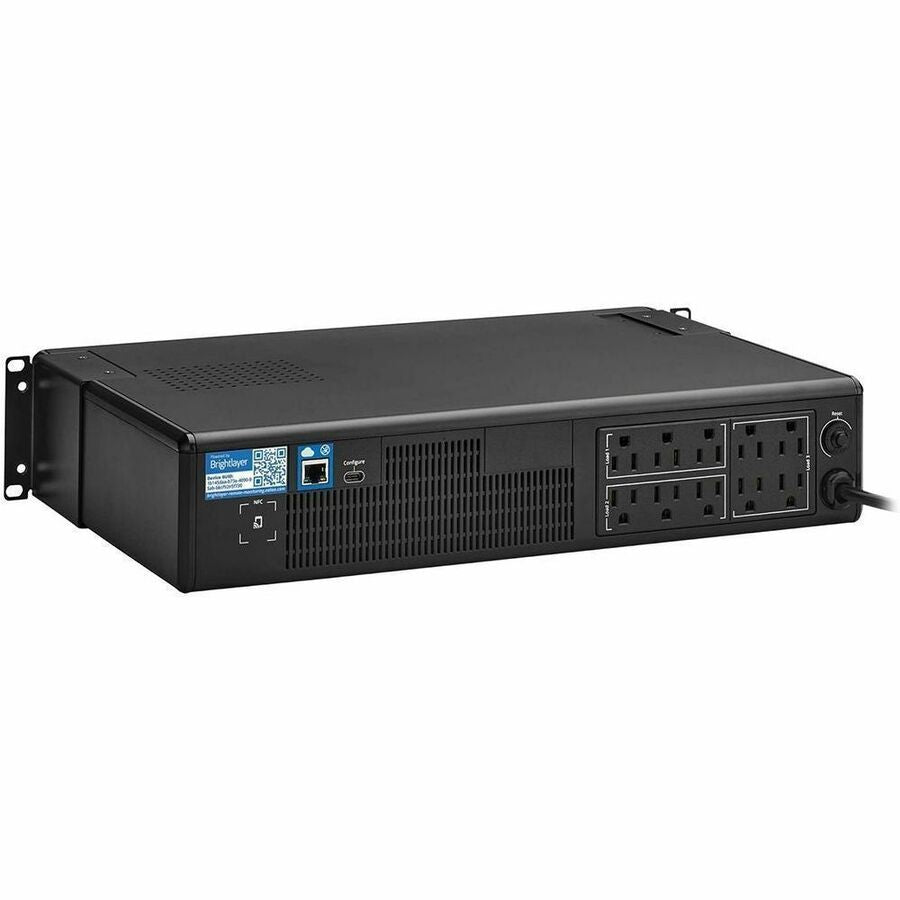 Eaton Tripp Lite Series 1000VA 750W 120V Line-Interactive Cloud-Connected UPS with Remote Monitoring - 10 NEMA 5-15R Outlets (Surge and Battery Backup), LCD, 5-15P Plug, 2U Rack/Tower