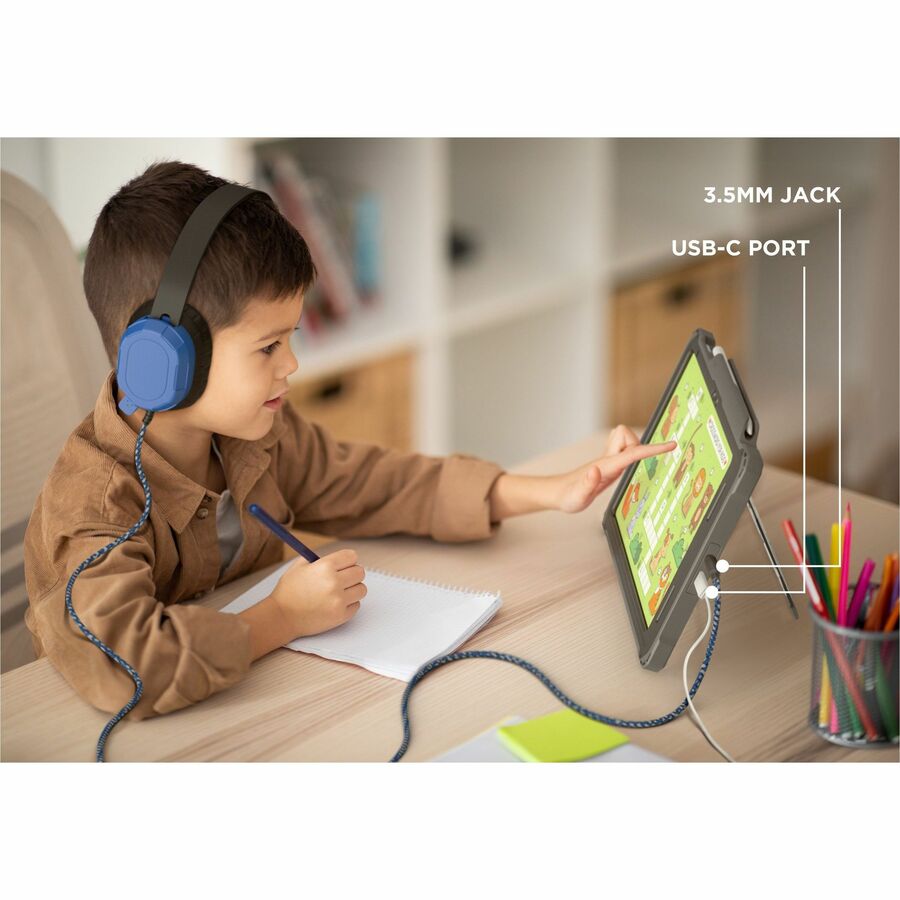 MAXCases Shield Extreme-X2 for iPad 10 .9" w/3.5 mm Adapter and Tamper-Resistant Design (2022) (Black Bezel-Gray Case)