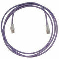 LEGRAND Ortronics Clarity CAT5E Modular Patch Cord, 3 ft, Purple, Male, MC5E03-07