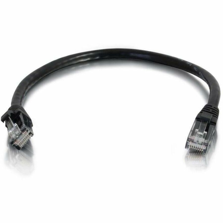 LEGRAND VS 25FT BLK SNAGLESS C6A CM, Male, 25 ft, 576-A35-025, Black