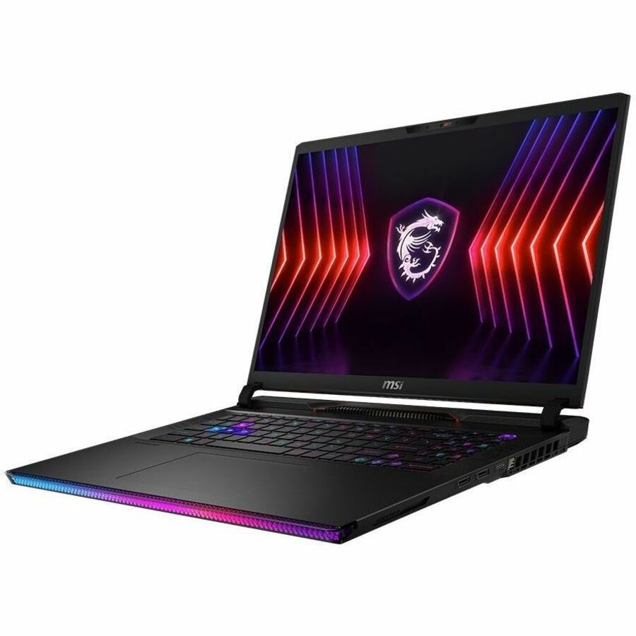 MSI Raider GE78 HX 14V Raider GE78 HX 14VHG-871US 17" Gaming Notebook - QHD+ - Intel Core i9 14th Gen i9-14900HX - 64 GB - 2 TB SSD - Core Black