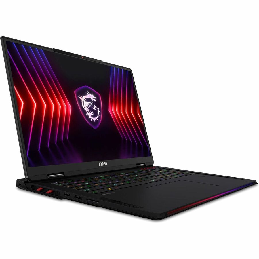 MSI Raider A18 HX A7V Raider A18 HX A7VIG-022US 18" Gaming Notebook - QHD+ - AMD Ryzen 9 7945HX3D - 32 GB - 1 TB SSD - Core Black