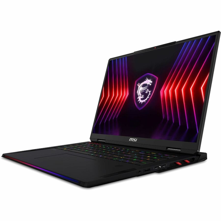MSI Raider A18 HX A7V Raider A18 HX A7VIG-022US 18" Gaming Notebook - QHD+ - AMD Ryzen 9 7945HX3D - 32 GB - 1 TB SSD - Core Black