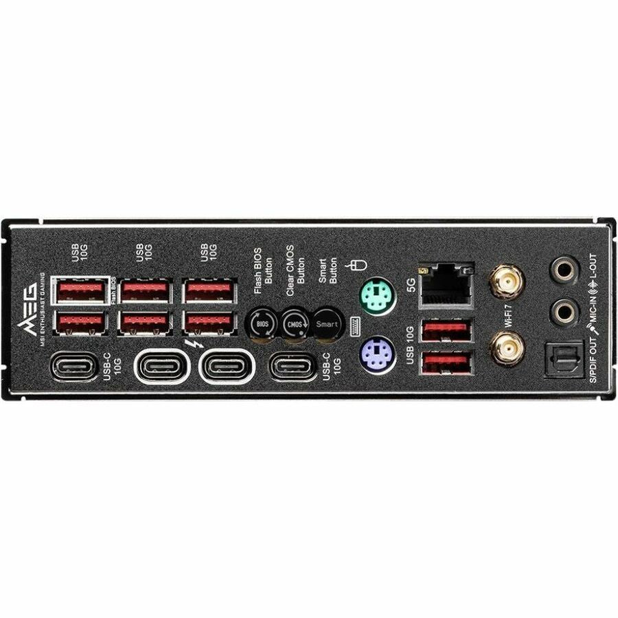 MSI MEG Z890 UNIFY-X Gaming Desktop Motherboard - Intel Z890 Chipset - Socket LGA-1851 - ATX