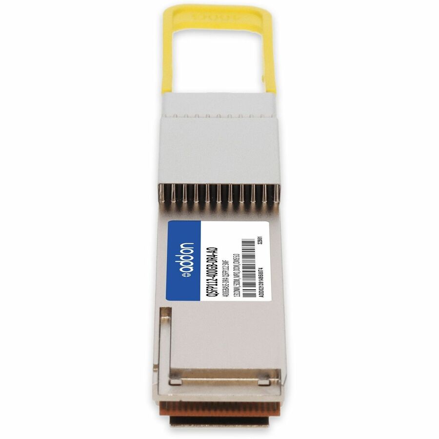 AddOn MSA and TAA 400GBase-DR4 QSFP112 Transceiver (SMF, 1310nm, 500m, MPO, DOM) CMIS 5.0