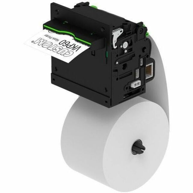 Custom VKP60 USB RS232 PAPER MOUTH, 100M, 915NA020100300, USB 2.0, 11.99 oz, WPC1255