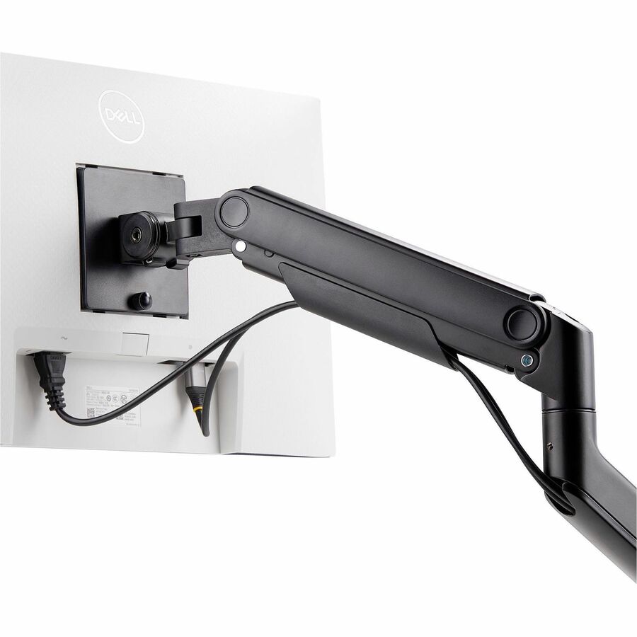 StarTech.com Monitor Desk Mount for up to 49in 32:9 Ultrawide Curved Screen, Mechanical Spring Arm, C-Clamp/Grommet, Max Weight 44lb/20kg