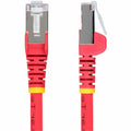 StarTech.com 50ft Red CAT6a Ethernet Cable, Snagless RJ45, 10G, 100W PoE, S/FTP, LSZH, 27AWG Pure Copper, 500MHz, Shielded Network Cord