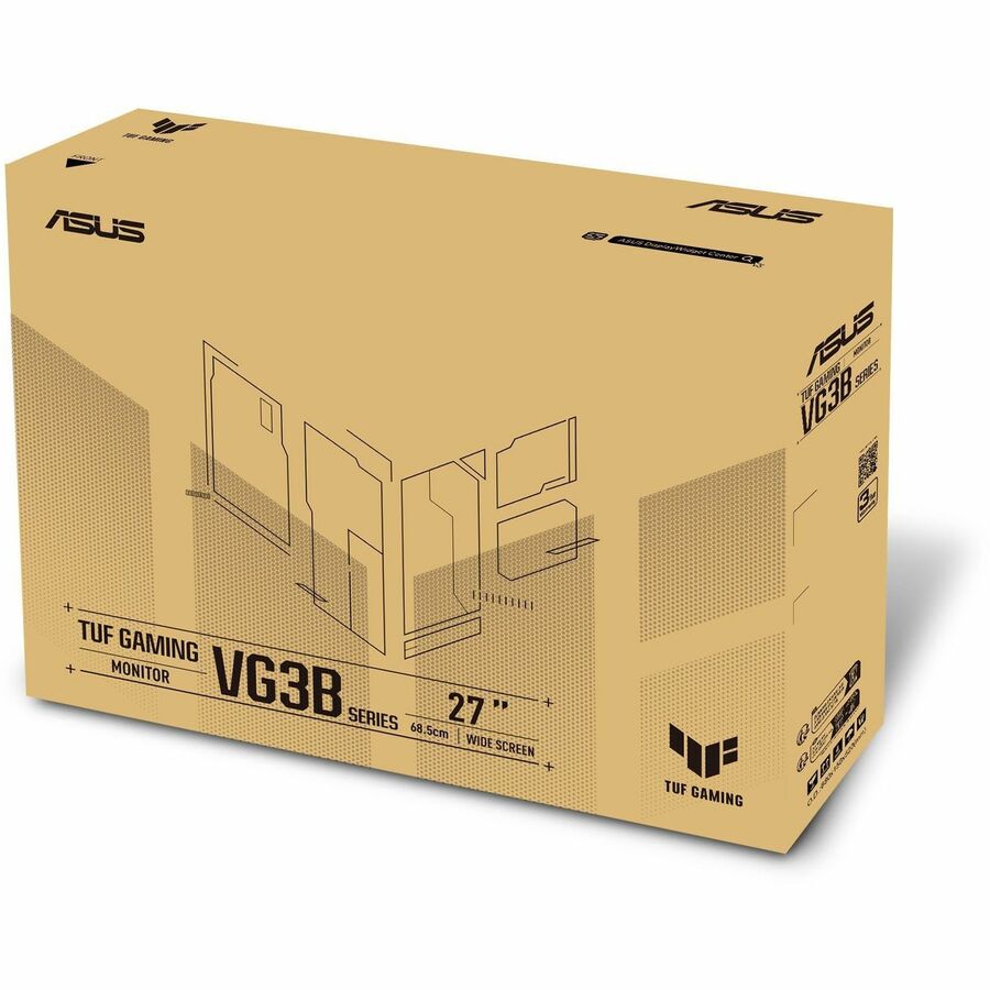 ASUS TUF VG32WQ3B 32" Class WQHD Curved Screen Gaming LED Monitor - 16:9 - 31.5 inch, 16.7 m, HDMI