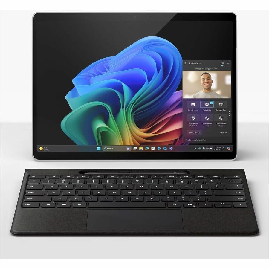 Microsoft Surface Pro 11 Copilot+ PC Tablet - 13" - vPro Technology - 32 GB - 512 GB SSD - Windows 11 Pro - Platinum - TAA Compliant
