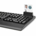 Rocstor KS18 Security USB Keyboard with Built-in Smart Card Reader -104 Keys