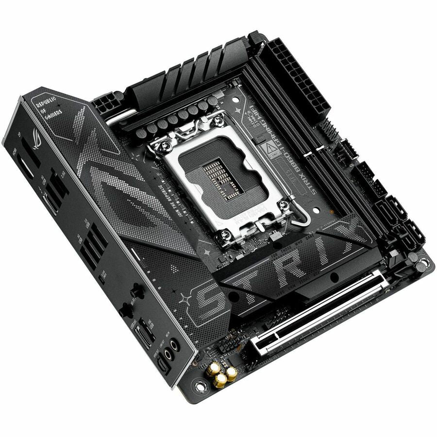Asus ROG Strix B860-I GAMING WIFI Gaming Desktop Motherboard - Intel B860 Chipset - Socket LGA-1851 - Mini ITX