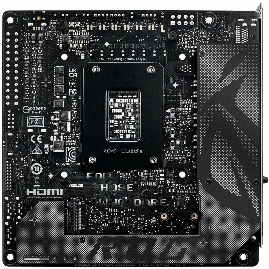 Asus ROG Strix B860-I GAMING WIFI Gaming Desktop Motherboard - Intel B860 Chipset - Socket LGA-1851 - Mini ITX