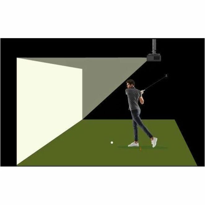 BenQ AK700ST 3D Short Throw DLP Projector - 16:9 - Ceiling Mountable, Wall Mountable - Black