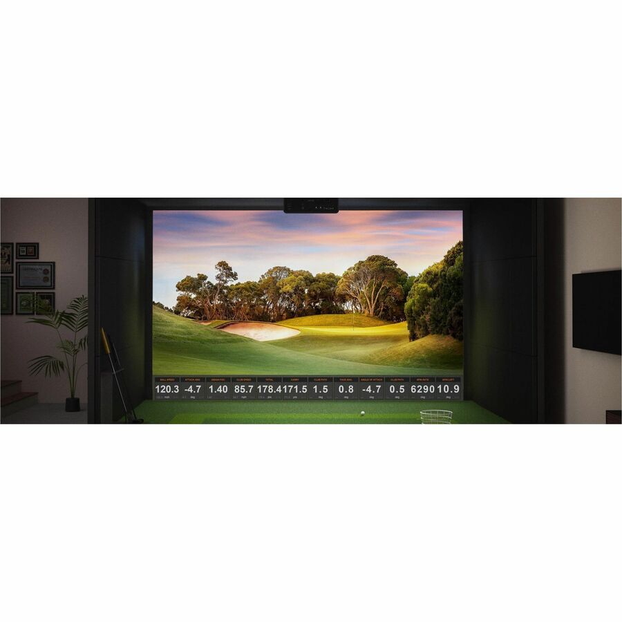 BenQ AK700ST 3D Short Throw DLP Projector - 16:9 - Ceiling Mountable, Wall Mountable - Black