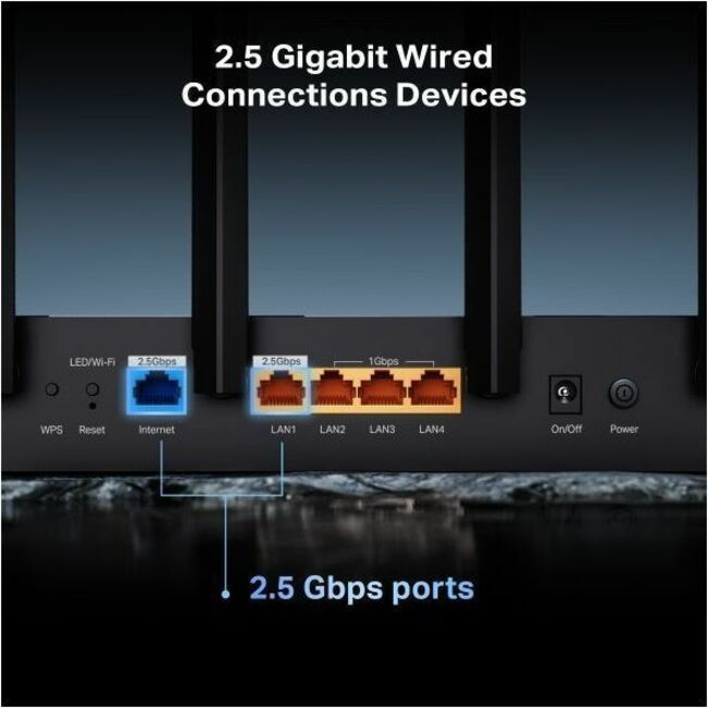 TP Link Archer BE400 - BE6500 Dual-Band Wi-Fi 7 Router