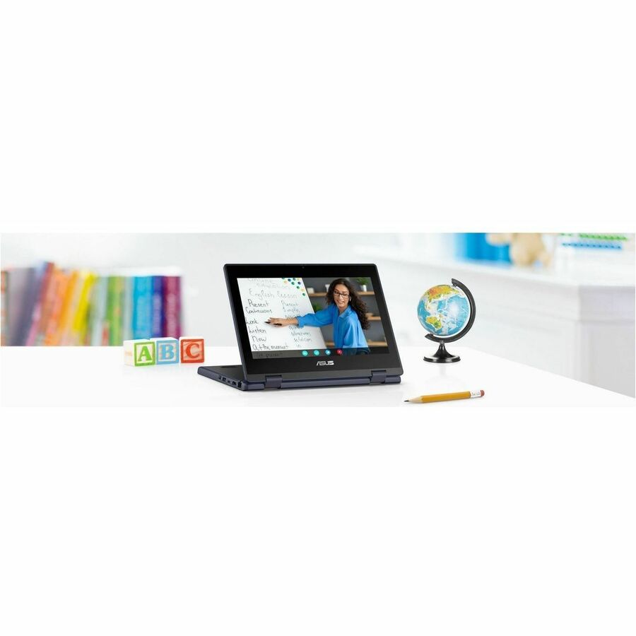 Asus BR1104C BR1104CTA-YS24T 11.6" Rugged Notebook - HD - Intel N-Series N250 - 8 GB - Mineral Gray