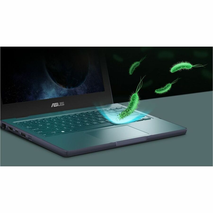 Asus BR1104C BR1104CTA-YS14 11.6" Rugged Notebook - HD - Intel N-Series N150 - 4 GB - 128 GB SSD - Mineral Gray