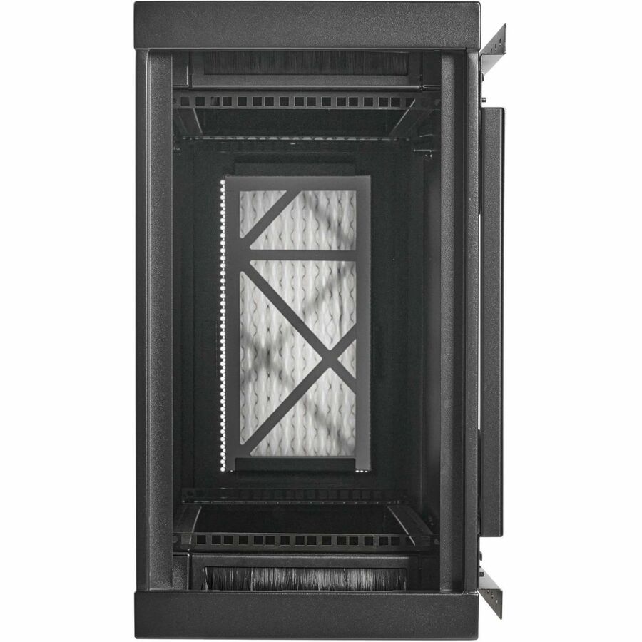 Eaton Tripp Lite Series SmartRack 9U Low-Profile Side-Mount Wall-Mount Mini Rack Enclosure, Black