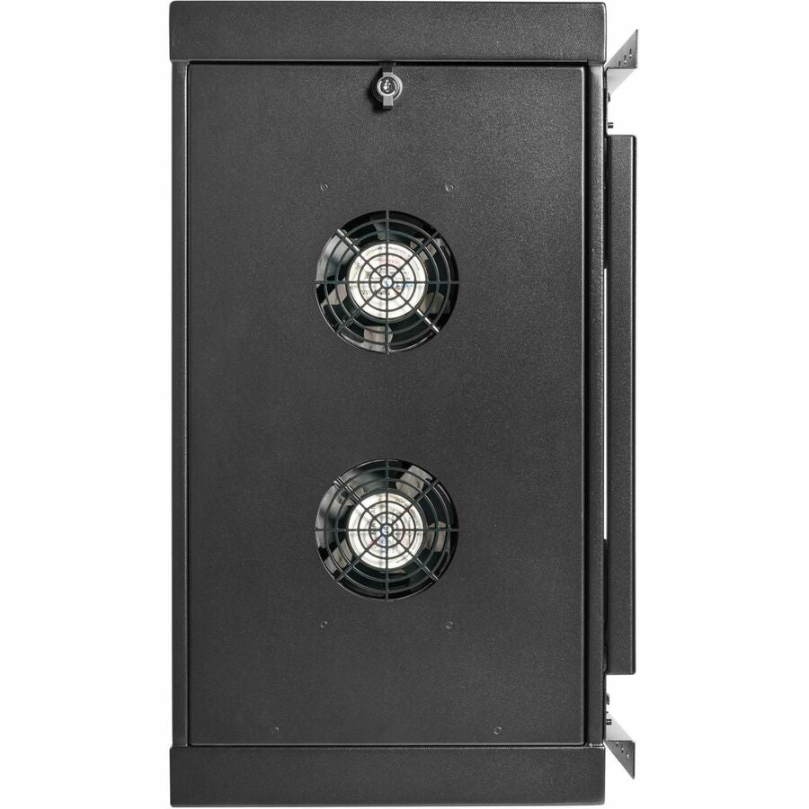 Eaton Tripp Lite Series SmartRack 9U Low-Profile Side-Mount Wall-Mount Mini Rack Enclosure, Black