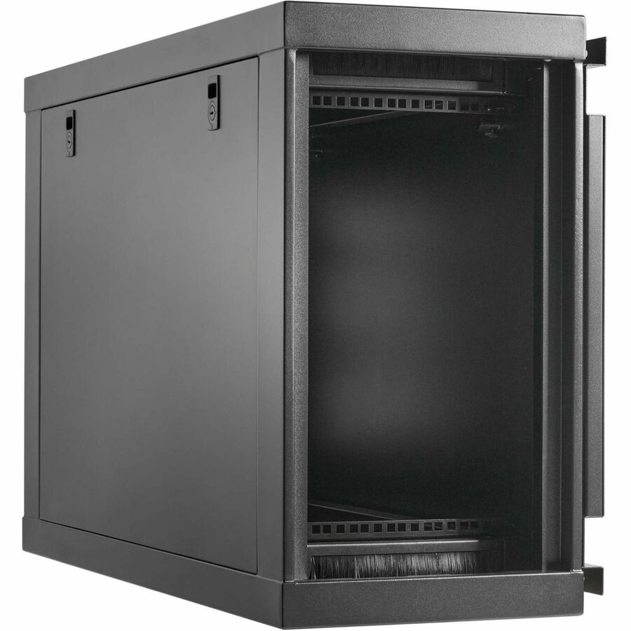 Eaton Tripp Lite Series SmartRack 9U Low-Profile Side-Mount Wall-Mount Mini Rack Enclosure, Black